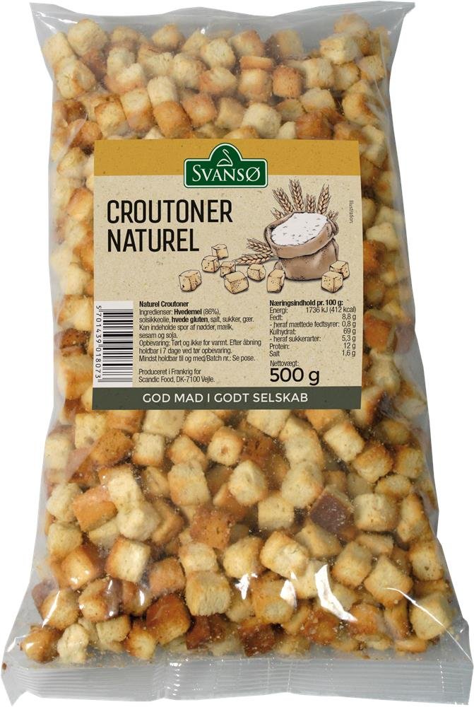 Croutoner Naturel Ps (500 G) ❤ Stort online udvalg i SVANSØ ❤ Billig fragt og hurtig levering 2 - 5 hverdage - Varenummer: BAR-725284 / Ean: &