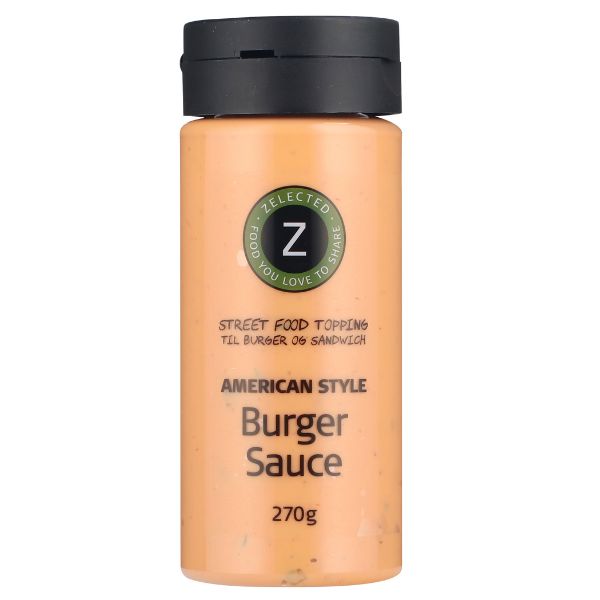 Produktbillede af Burger Sauce 270g Zelected på tilbud i brug