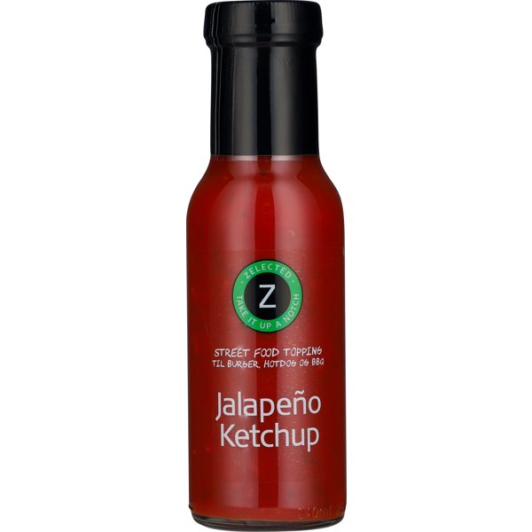 Produktbillede af Jalape ±o Ketchup 260g Zelected på tilbud i premium kvalitet