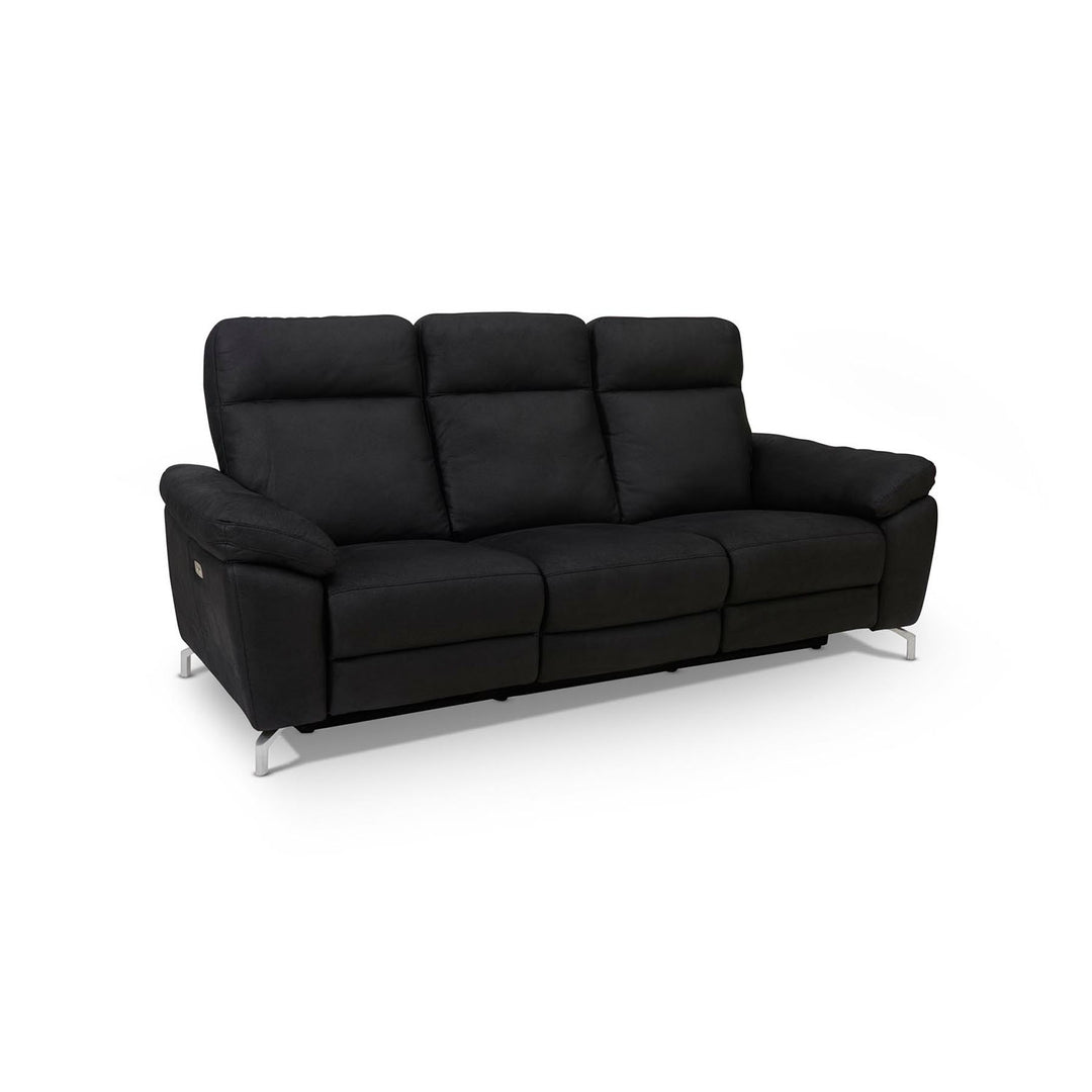 Produktbillede af Selesta 3 pers. sofa sort stof i premium kvalitet