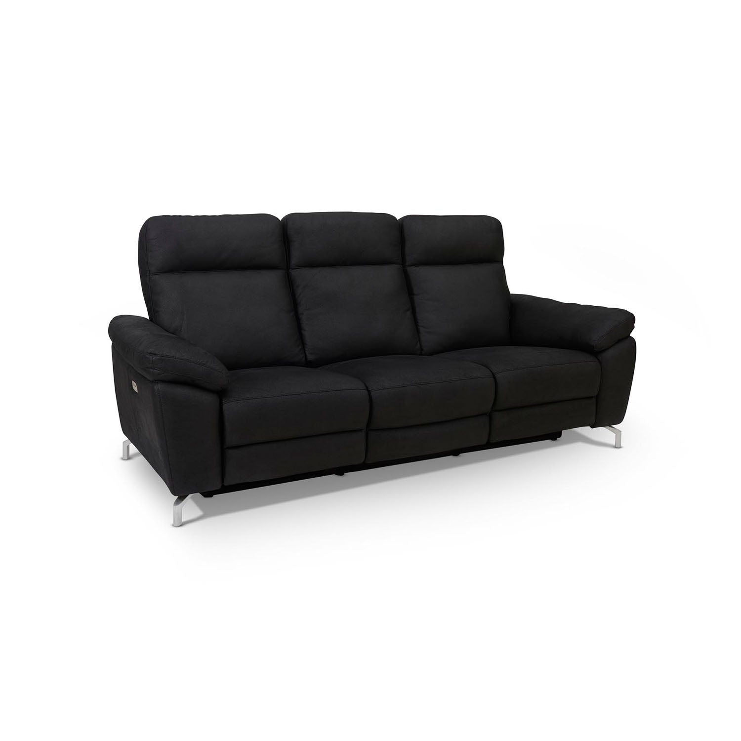 Produktbillede af Selesta 3 pers. sofa sort stof i premium kvalitet