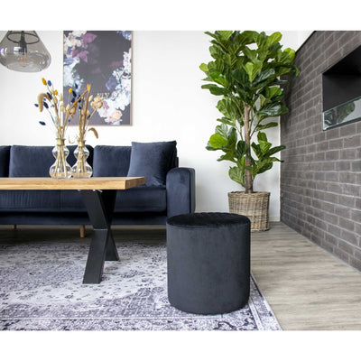 Ejby - Rund puf i sort velour HN1207 ❤ Stort online udvalg i HouNordic ❤ Billig fragt og hurtig levering 2 - 5 hverdage ❤ Varenummer: BGH-42124454527228 / Ean: '5713917003334 på lager - Udsalg på Alle produkter Spar op til 63% - Over 785 kendte brands på udsalg