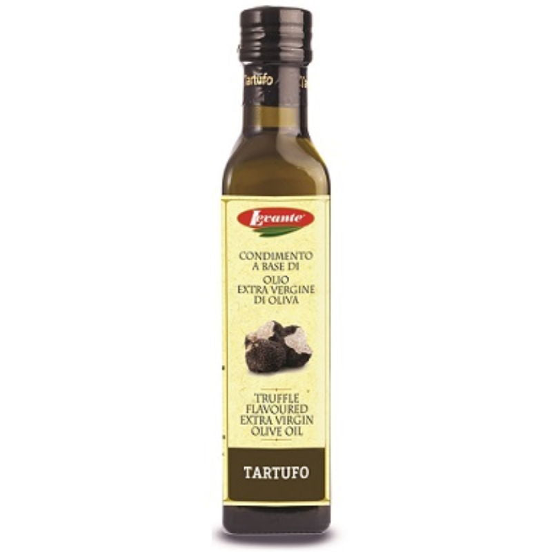 Produktbillede af E. Jomfru Olivenolie M/sort Trøffel 250 Ml på tilbud – premium kvalitet og detaljer