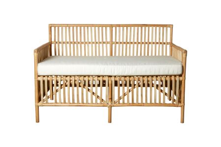 Produktbillede af SPEEDTSBERG RATTAN SOFA M/HYNDE /NATUR 132 i premium kvalitet