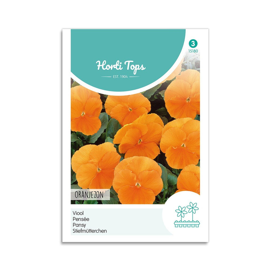 Produktbillede af Stedmoderblomst frø Pure Orange  på tilbud i høj kvalitet