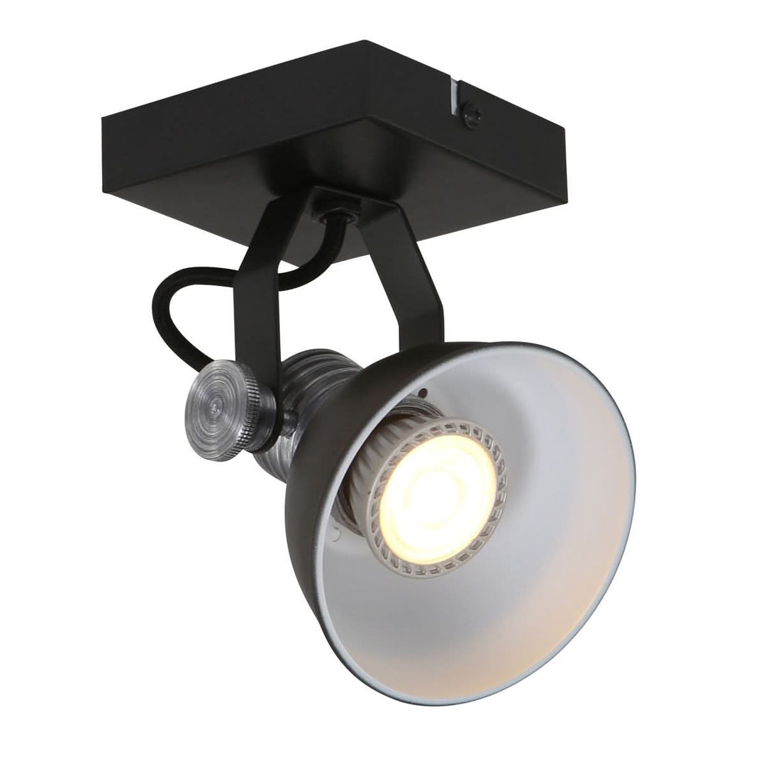 billigt tilbud på Curtis spotlampe i metal, sort. Stort udvalg online. Hurtig levering, 1-2 hverdage. Spar op til 65% på udsalg.