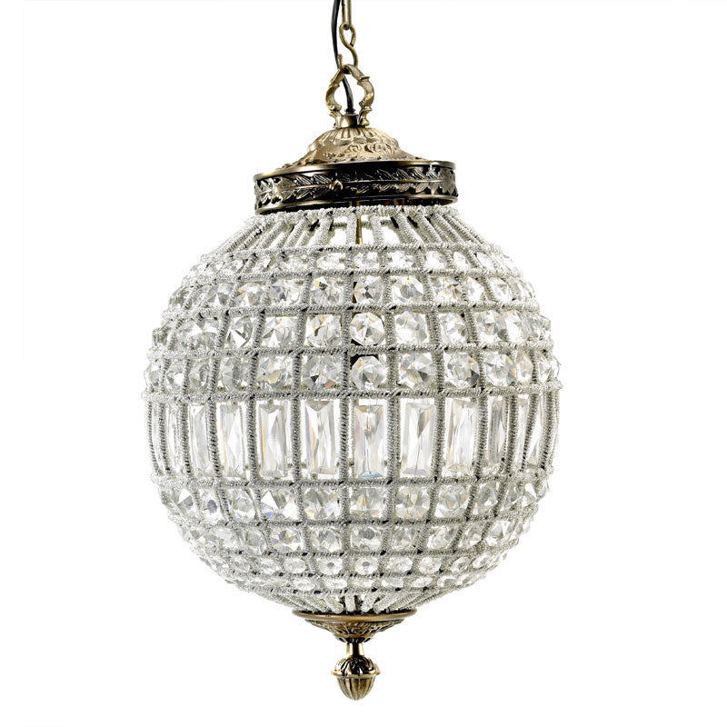 Produktbillede af Nordal Krystal Pendel Lampe Medium 35 i premium kvalitet