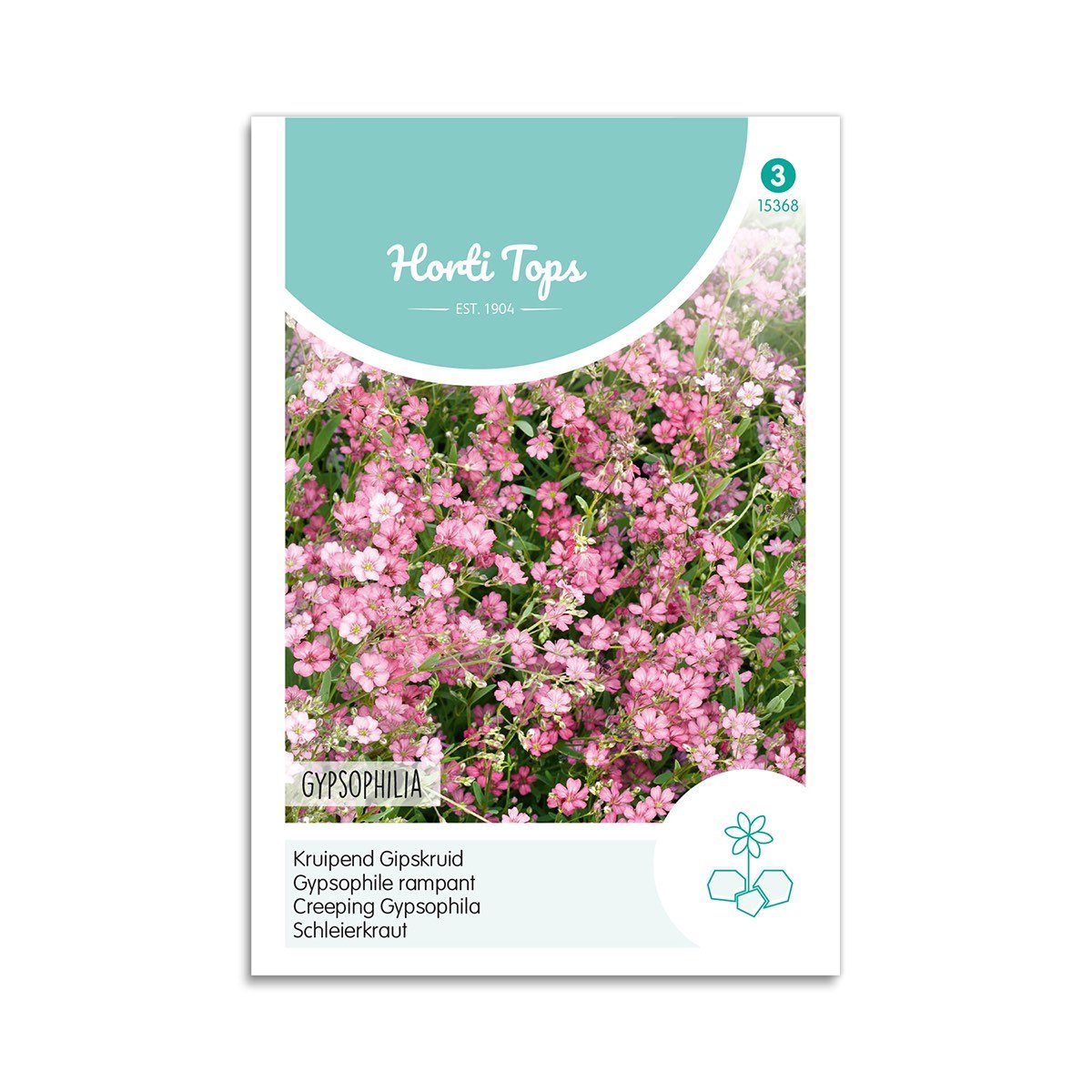 Produktbillede af Stenhøjsbrudeslør frø Gypsophila Pink  på tilbud i høj kvalitet
