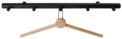 Home>it - Smart knagerække i eg - 5 knager - sort ❤ Stort online udvalg i Home>it ❤ Billig fragt og hurtig levering 2 - 5 hverdage ❤ Varenummer: BGH-38602182295703 / Ean: '5708614122266 på lager - Udsalg på bolig Spar op til 63% - Over 322 kendte brands på udsalg