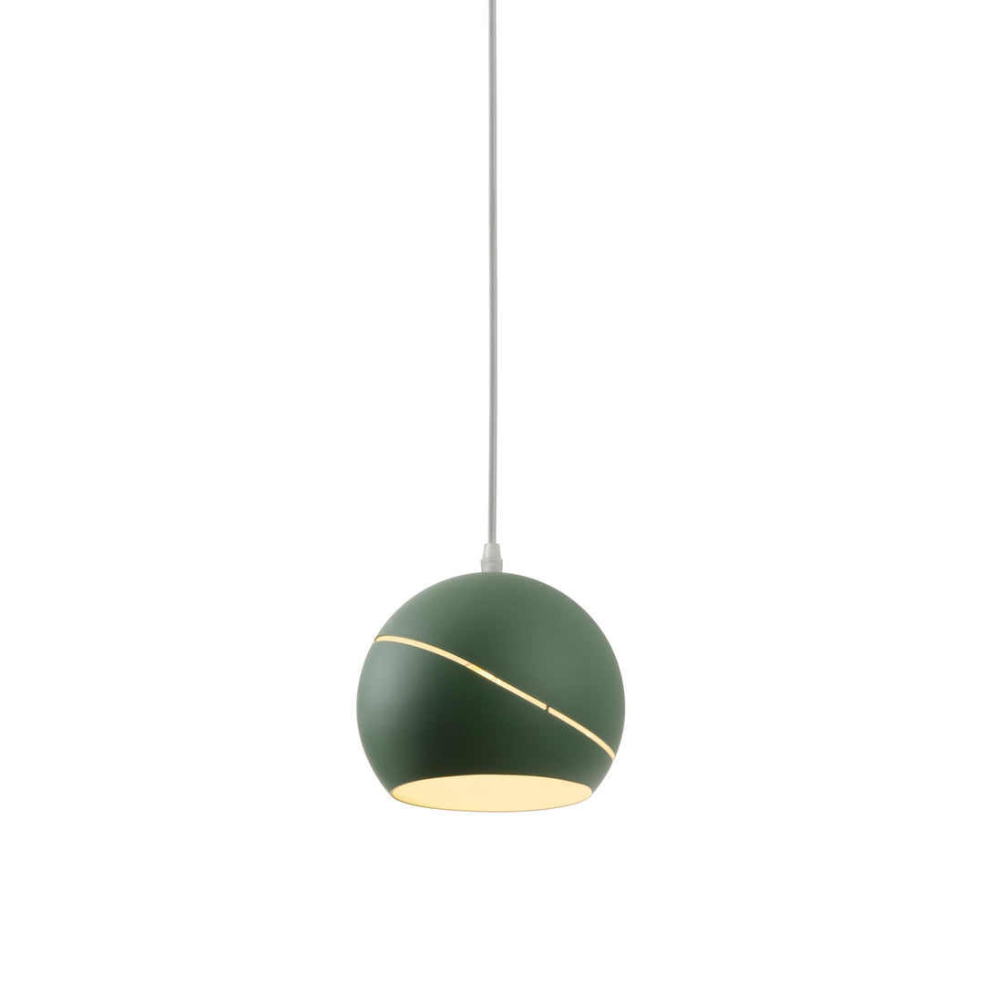 VENTURE DESIGN Wei loftlampe grøn jern