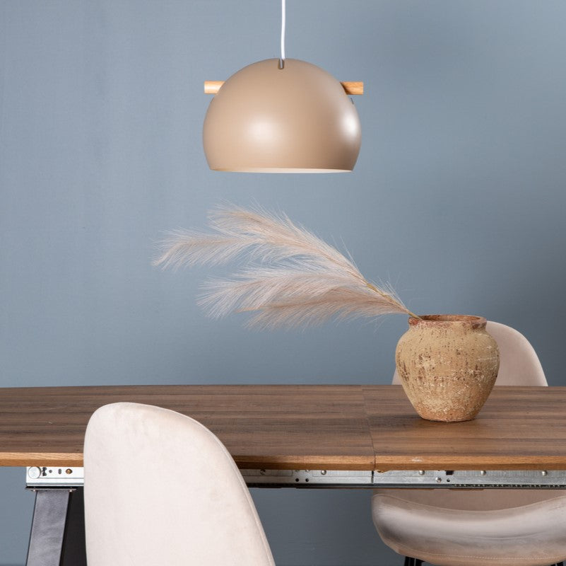Produktbillede af Ustinov Pendel i beige metal diameter 29 cm på tilbud i høj kvalitet