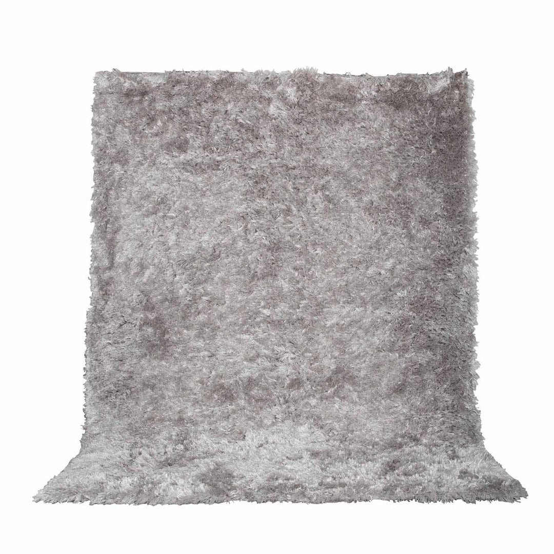 VENTURE DESIGN Natta gulvtæppe sølv polyester 230x160