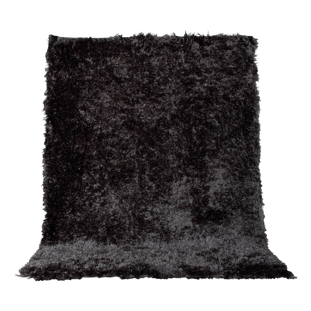 VENTURE DESIGN Natta gulvtæppe mørkegrå polyester 290x200
