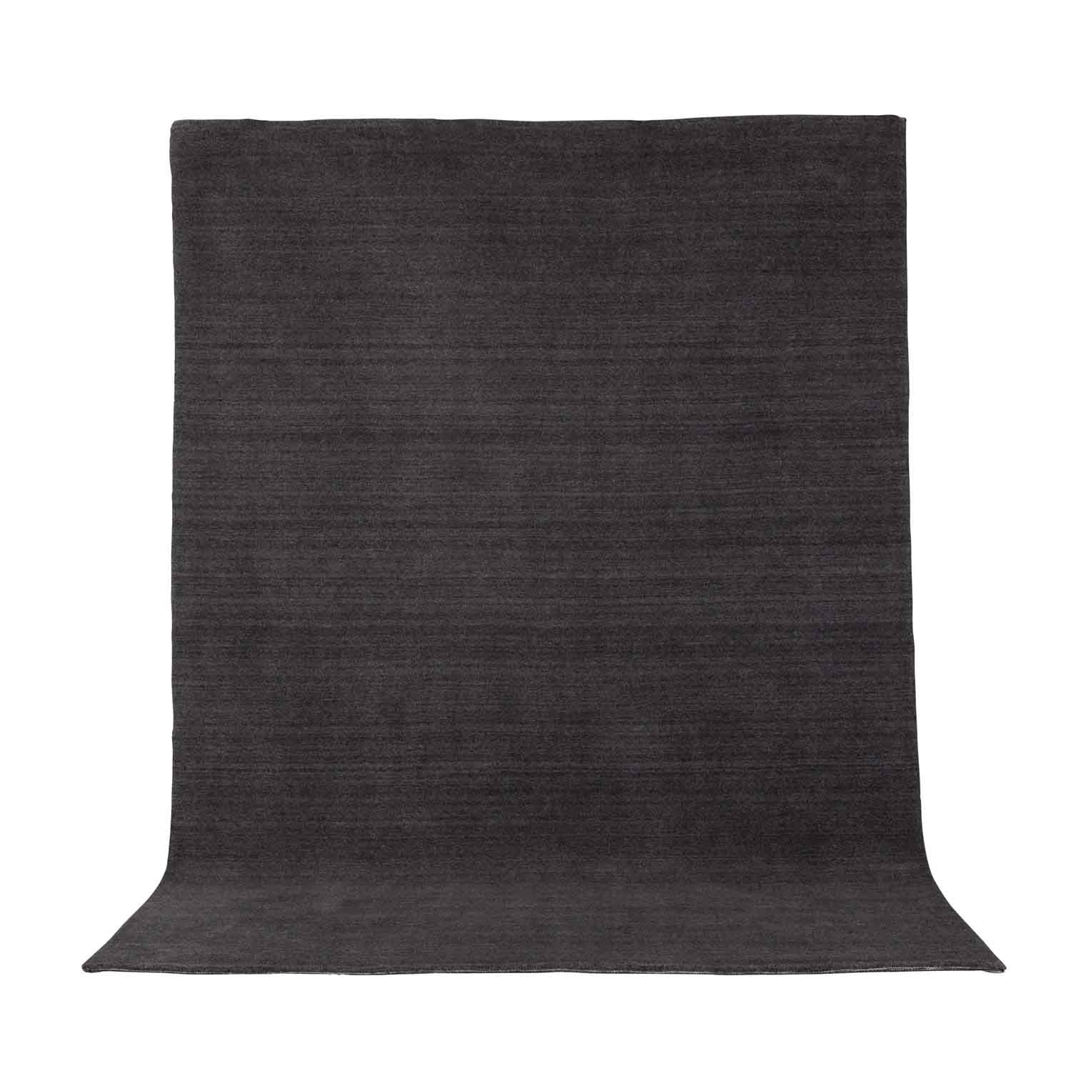 Produktbillede af VENTURE DESIGN Ulla gulvtæppe mørkegrå uld og polyester 250x350 i premium kvalitet