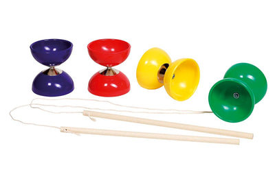 Goki - Djævlespil, Diabolo 1 sæt 4 ass. Farver ❤ Stort online udvalg i Goki ❤ Billig fragt og hurtig levering 2 - 5 hverdage ❤ Varenummer: BGH-42846829379836 / Ean: '4013594155250 på lager - Udsalg på Alle produkter Spar op til 53% - Over 434 design mærker på udsalg