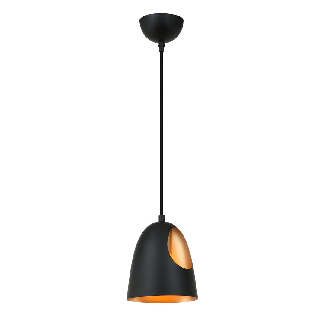 VENTURE DESIGN Elda loftlampe kobber og sort jern