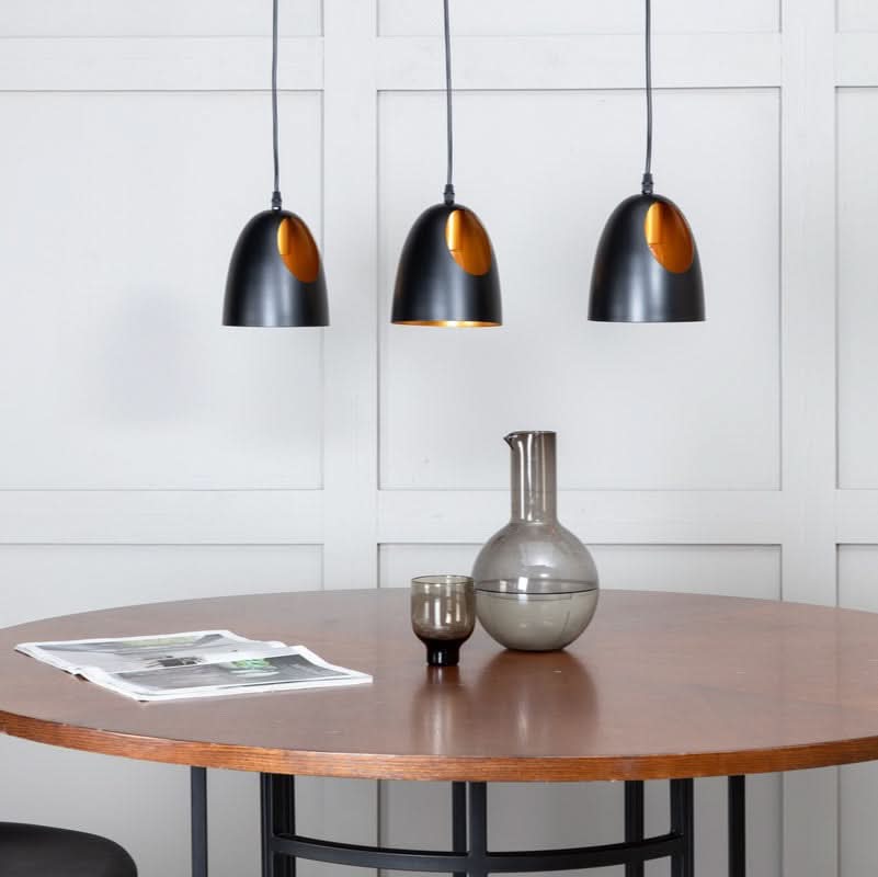 Scarlet loftlampe på udsalg! Sort & kobber, 3 skærme. Billig fragt & hurtig levering. Spar op til 59%. Køb nu!