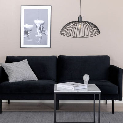 Polar sofa 2-personers i sort fløjl på tilbud! Billig fragt & hurtig levering (1-2 dage). Udsalg på Dagligstue > Sofaer. Spar op til 66%.
