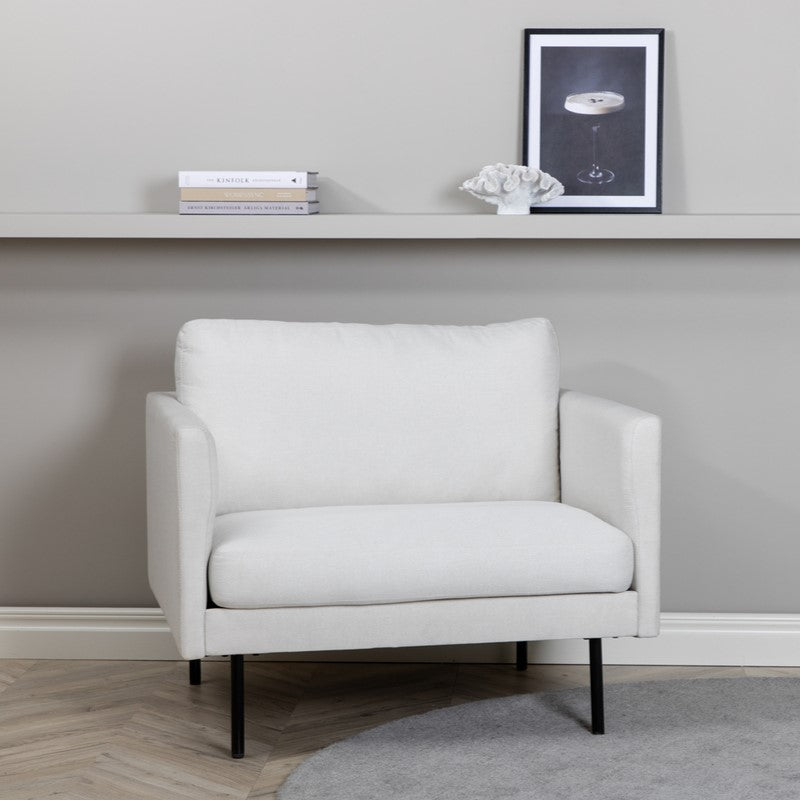 Produktbillede af Polar Lænestol i hvid polyester på tilbud i høj kvalitet