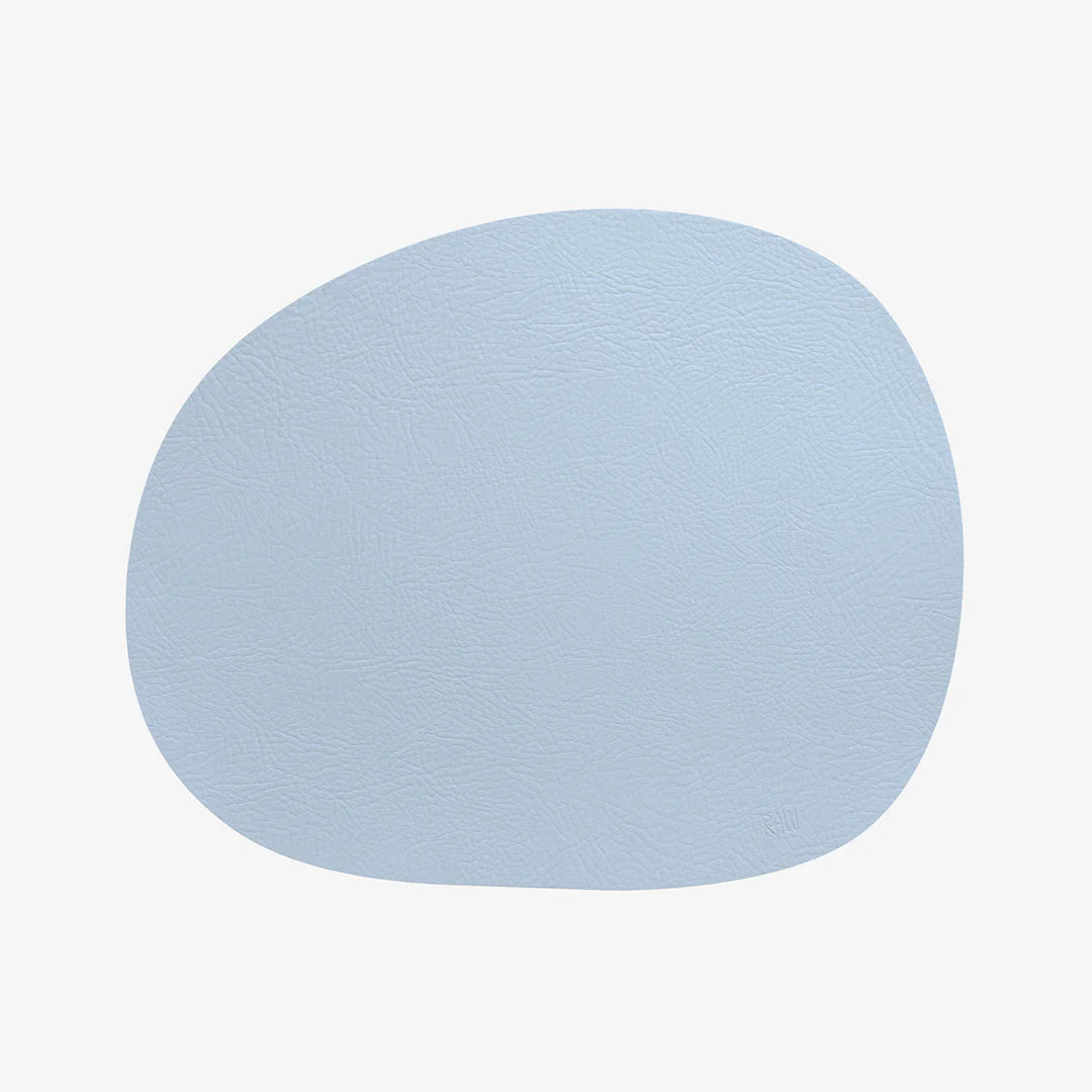 Produktbillede af Aida RAW Buffalo recycled læderdækkeservietter Sky Blue 1 stk i premium kvalitet