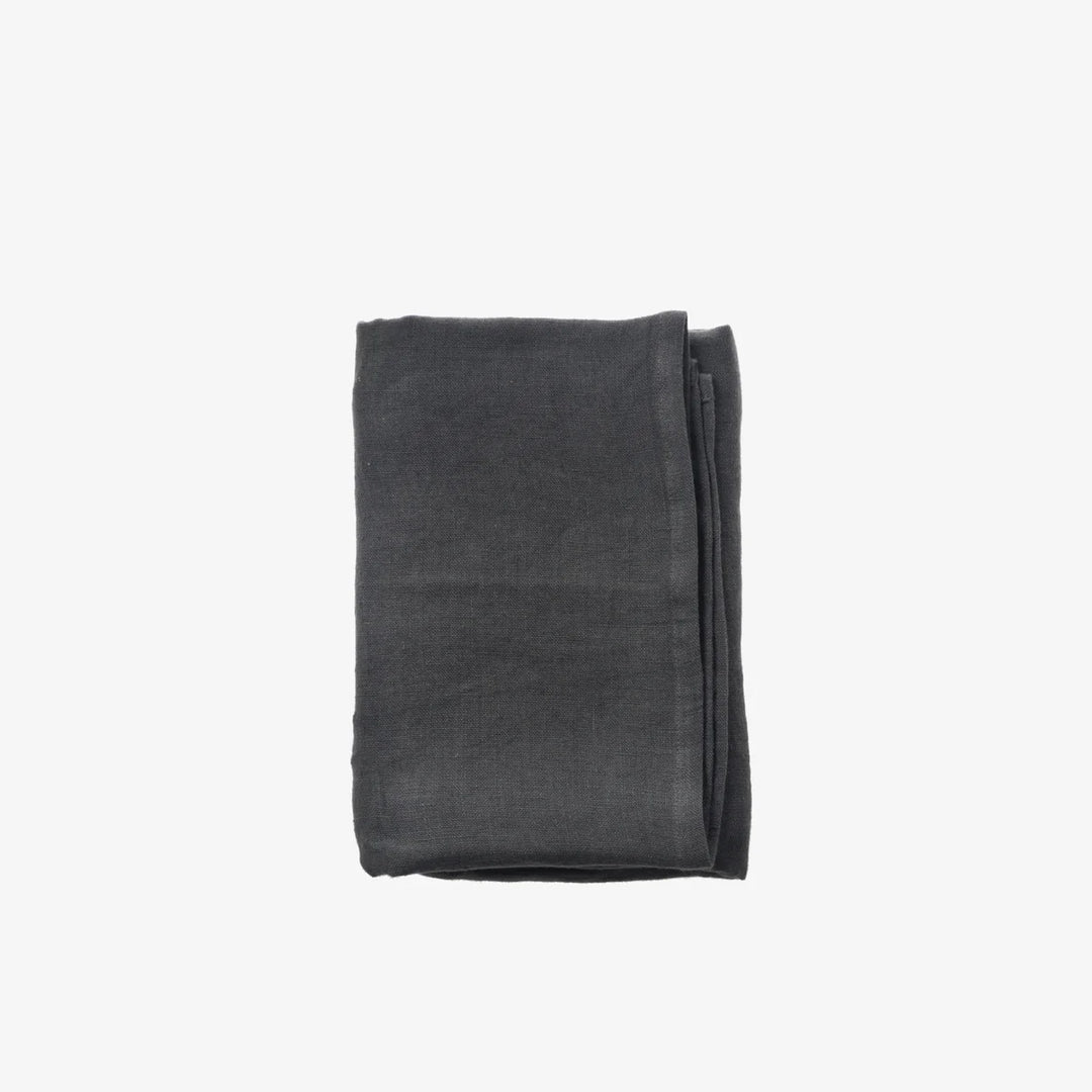 Produktbillede af Aida RAW Hør viskestykke Mørkegrå 2 stk 50 x 70 cm i premium kvalitet
