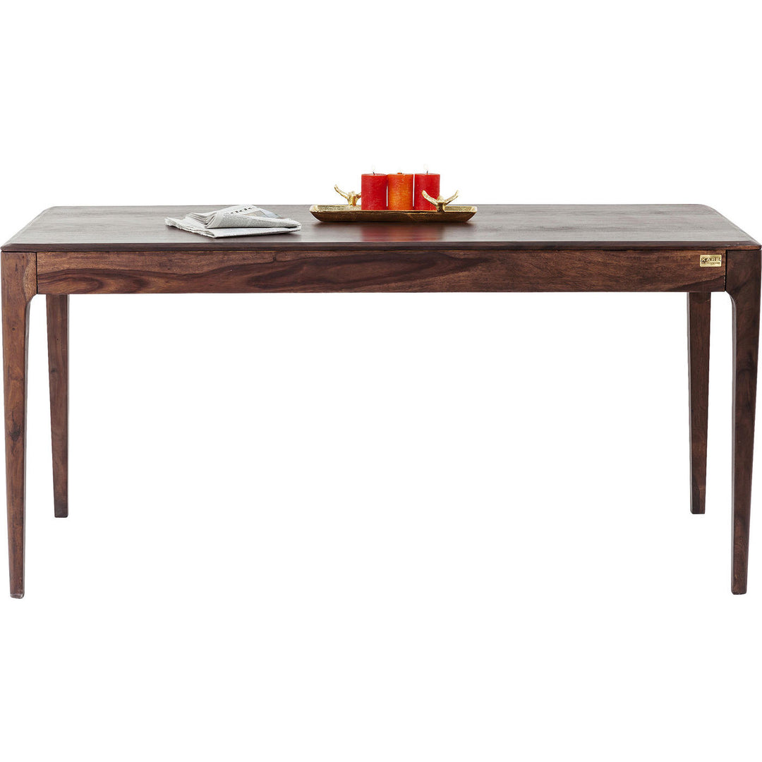 KARE DESIGN Brooklyn Walnut spisebord valnøddebrunt sheeshamtræ 175x90