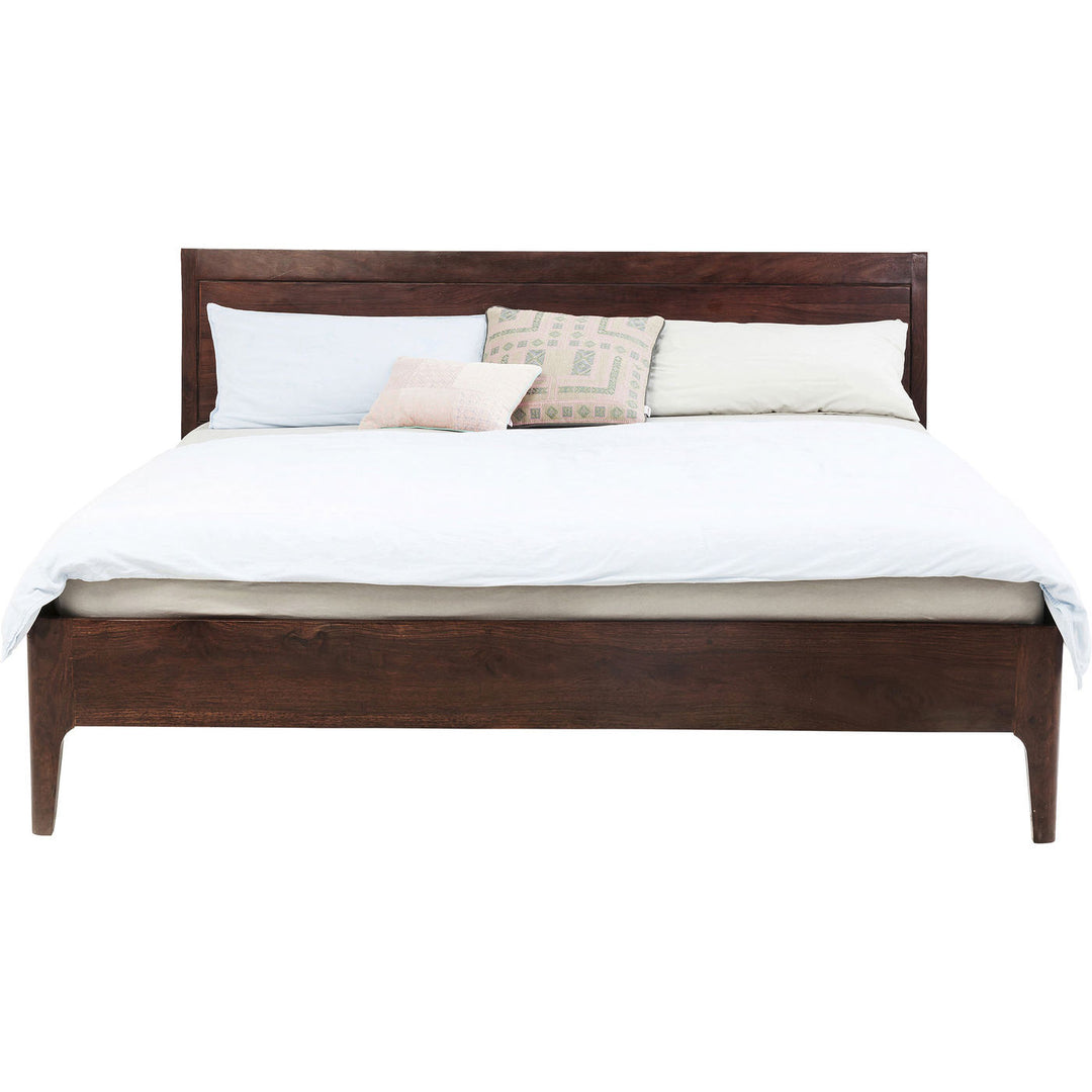 KARE DESIGN Brooklyn Walnut sengeramme valnøddebrunt sheeshamtræ 160x200