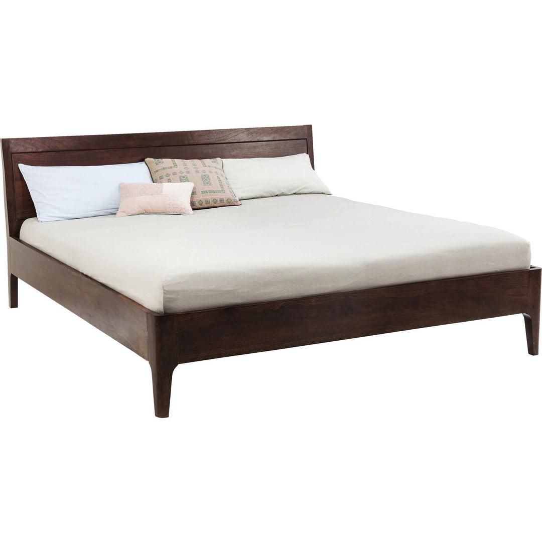 KARE DESIGN Brooklyn Walnut sengeramme valnøddebrunt sheeshamtræ 180x200