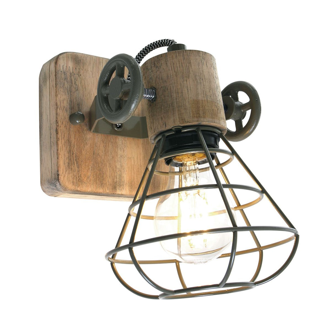 Produktbillede af Hilo spotlampe i metal 2 forskellige finish Metal grå på tilbud i høj kvalitet