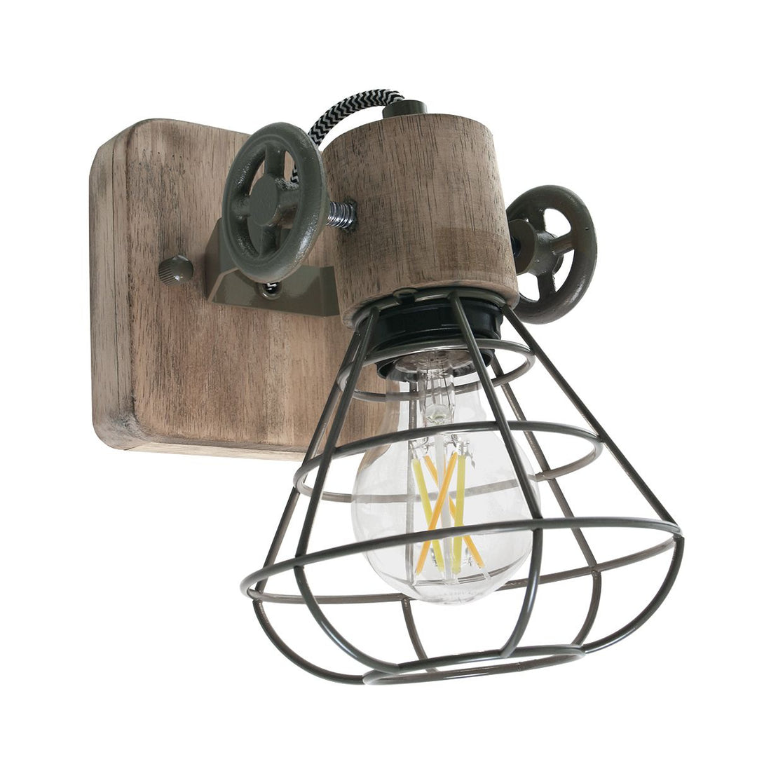 Produktbillede af Hilo spotlampe i metal 2 forskellige finish Metal grøn på tilbud i høj kvalitet