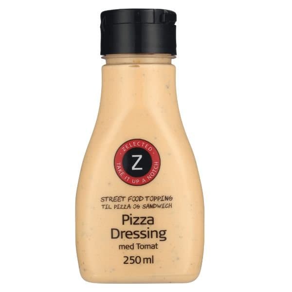 Pizza Dressing 250ml Zelected ✔ Kæmpe udvalg i Zelected ✔ Billig fragt og hurtig levering 2 - 5 hverdage - Varenummer: BAR-695945 / Ean: på lager - Udsalg på Delikatesser - Kolonial - Saucer & Soya Spar op til 59% - Over 350 kendte brands på udsalg