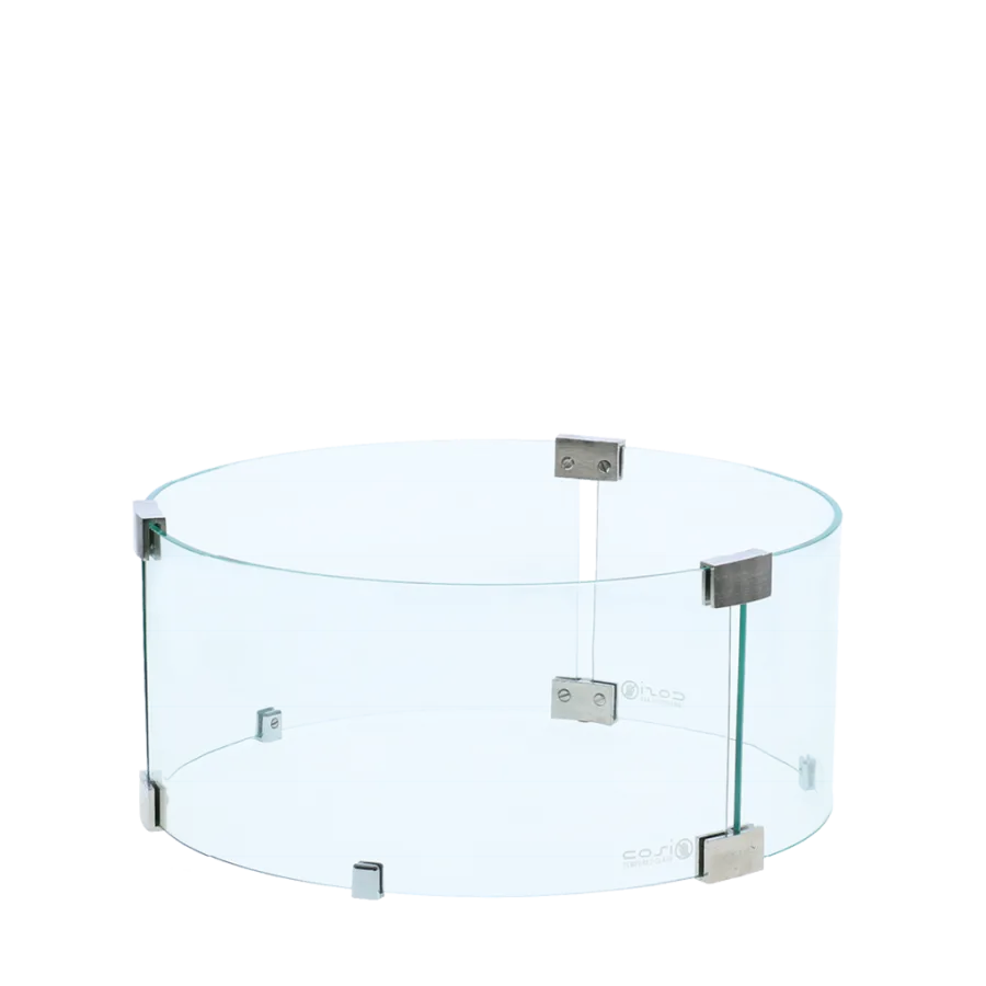 Produktbillede af COSI FIRES Cosi rund glaskant L beskyttelsesglas klar glas 21x52,5Ø i premium kvalitet