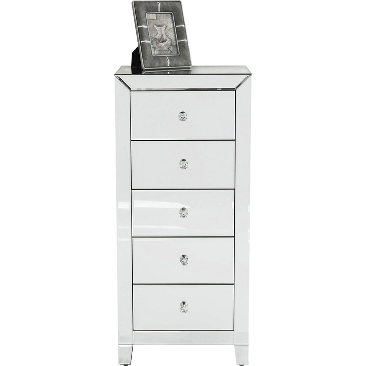 KARE DESIGN Luxury kommode spejlglas m. 5 skuffer