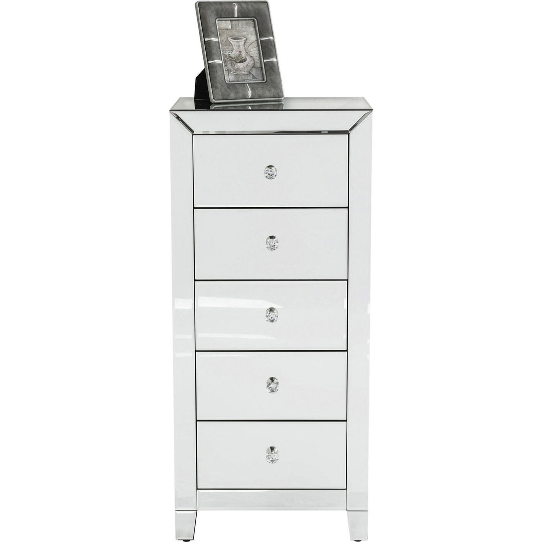 KARE DESIGN Luxury kommode spejlglas m. 5 skuffer