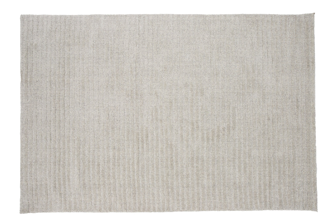 Produktbillede af Tibur Tæppe i uld 160 x 230 cm. tre valgfrie farver Lysegrå på tilbud i høj kvalitet