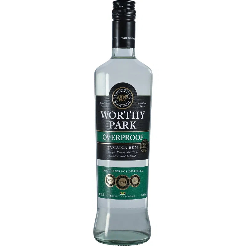 Worthy Park Rumbar Overproof 63% Fl 70