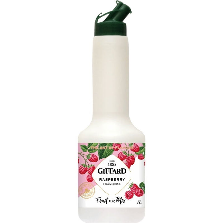 Produktbillede af Giffard Puré Mix Raspberry 1 Ltr på tilbud i premium kvalitet
