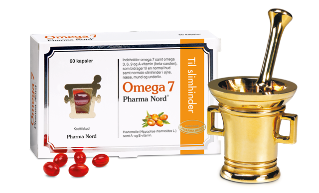 Produktbillede af Pharma Nord Omega 7 60 kapsler på tilbud