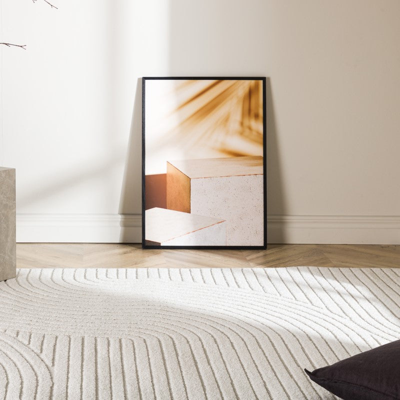 Produktbillede af Frosty- Tæppe i hvid polypropen 200 x 290 cm. på tilbud i høj kvalitet