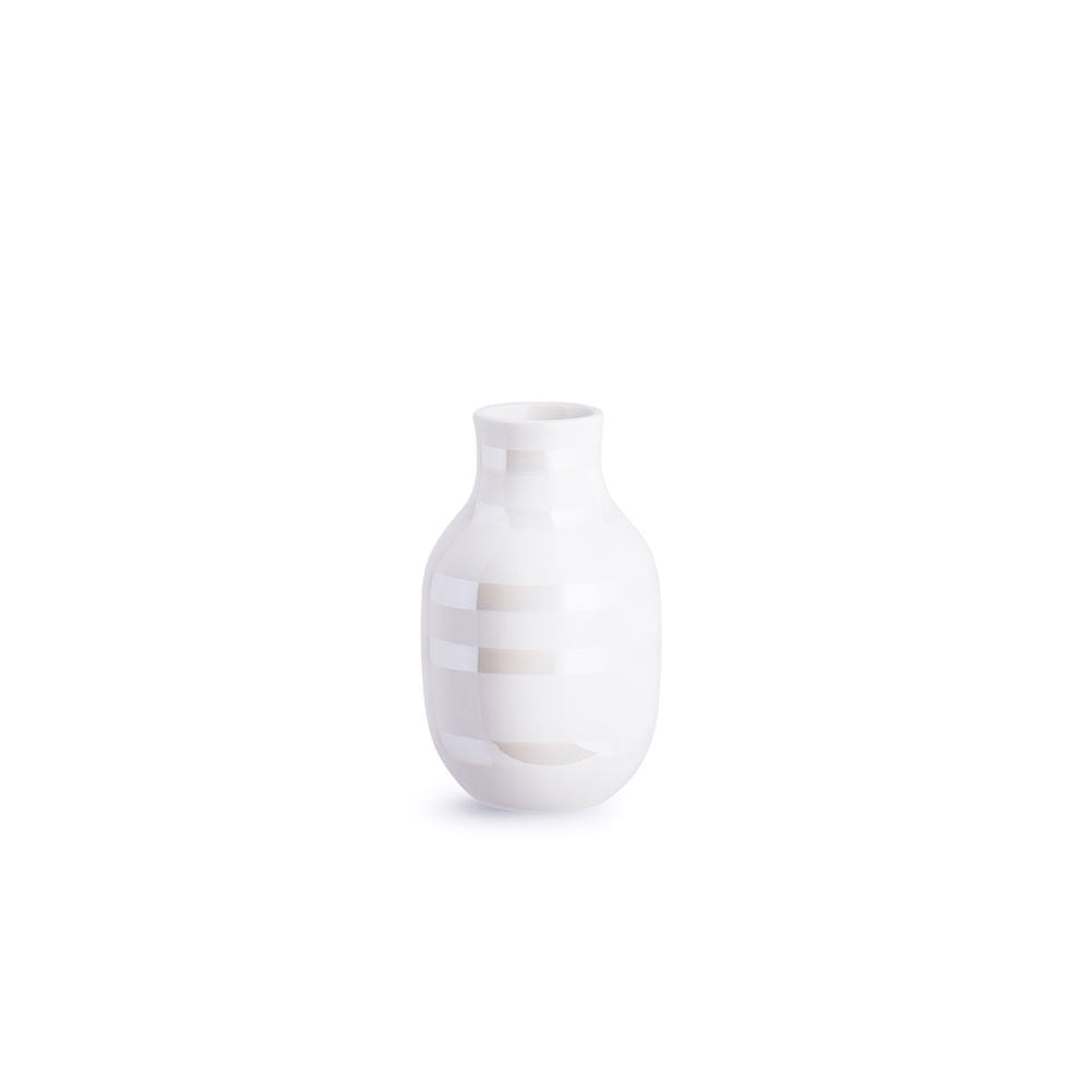 Produktbillede af Kähler Omaggio vase 12,5 cm perlemor i premium kvalitet