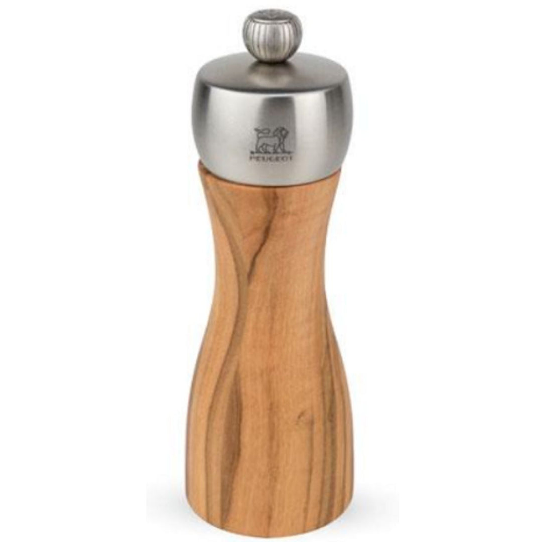 Produktbillede af Peugeot Fidji Saltkværn 15 Cm Oliventræ/stål på tilbud i premium kvalitet