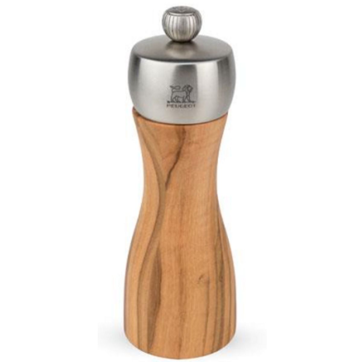 Produktbillede af Peugeot Fidji Saltkværn 15 Cm Oliventræ/stål på tilbud i premium kvalitet