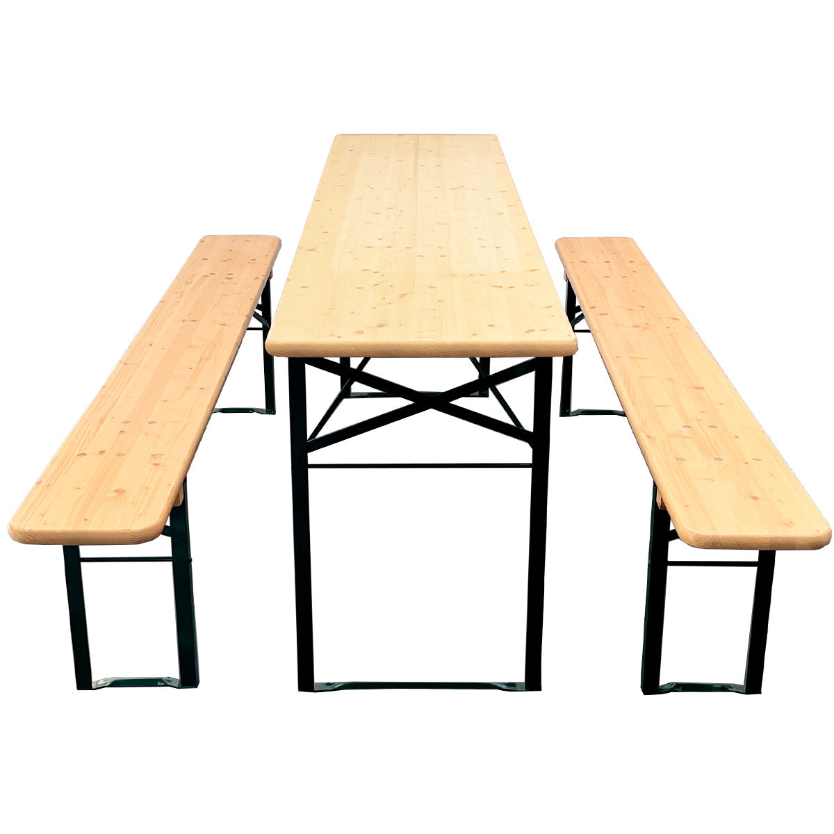Produktbillede af Brau Bord/bænk sæt 220x50 cm Natur på tilbud