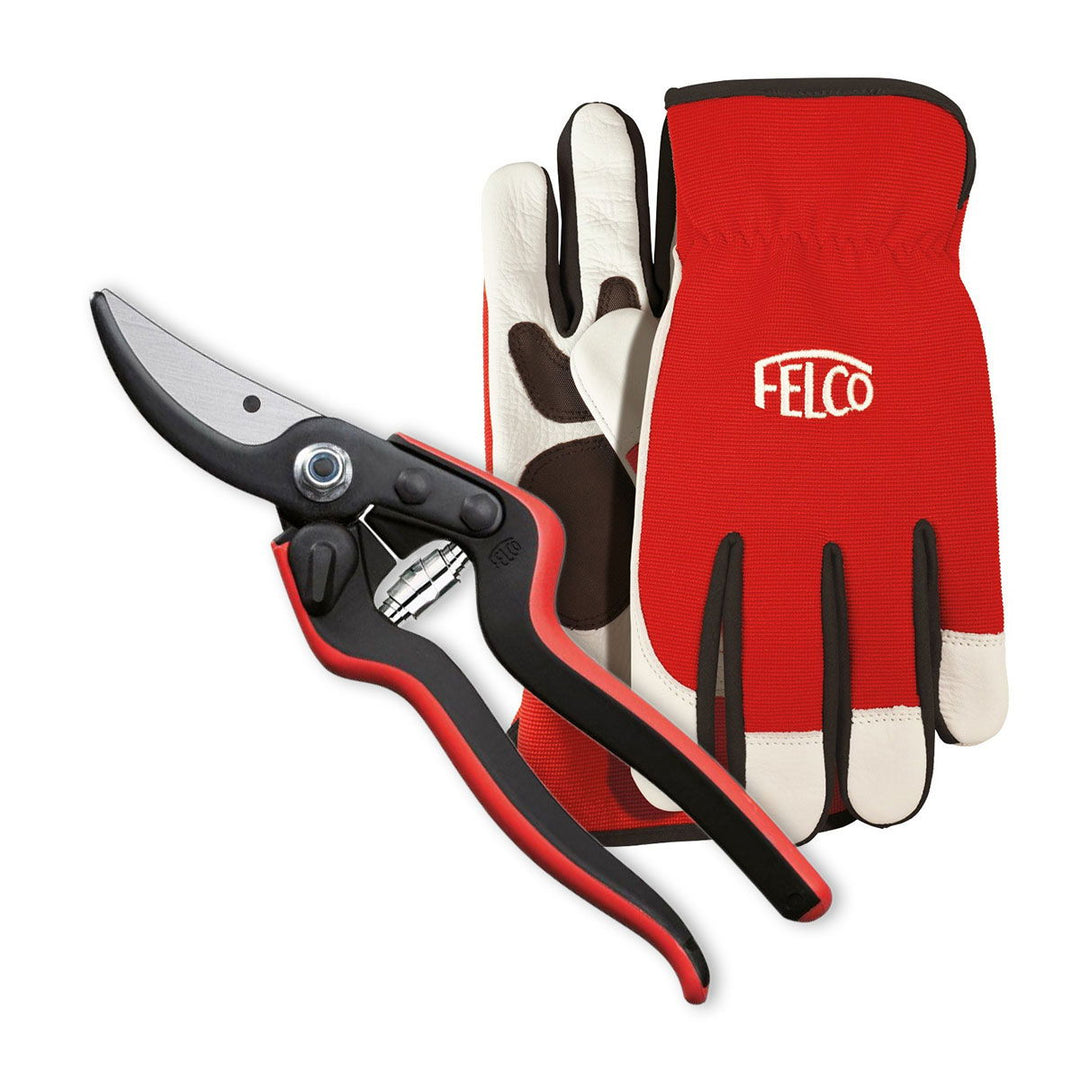 Produktbillede af Felco 160 L & Felco 702 beskæringshandske (sampak) L på tilbud i høj kvalitet