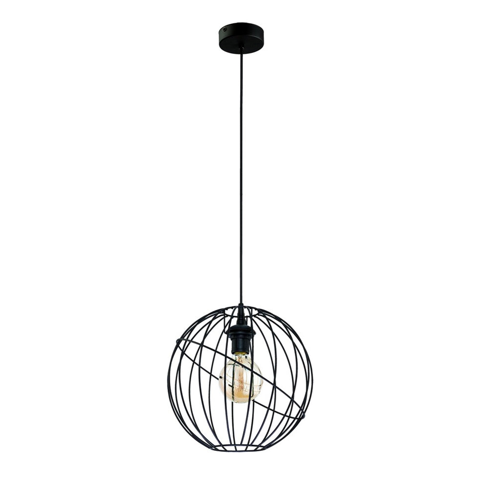 TK Orbita loftlampe sort metal
