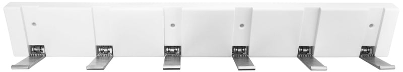 Home>it - Knagerække 6-knager - FLEX - hvid ❤ Stort online udvalg i Home>it ❤ Billig fragt og hurtig levering 2 - 5 hverdage ❤ Varenummer: BGH-38602185015447 / Ean: &