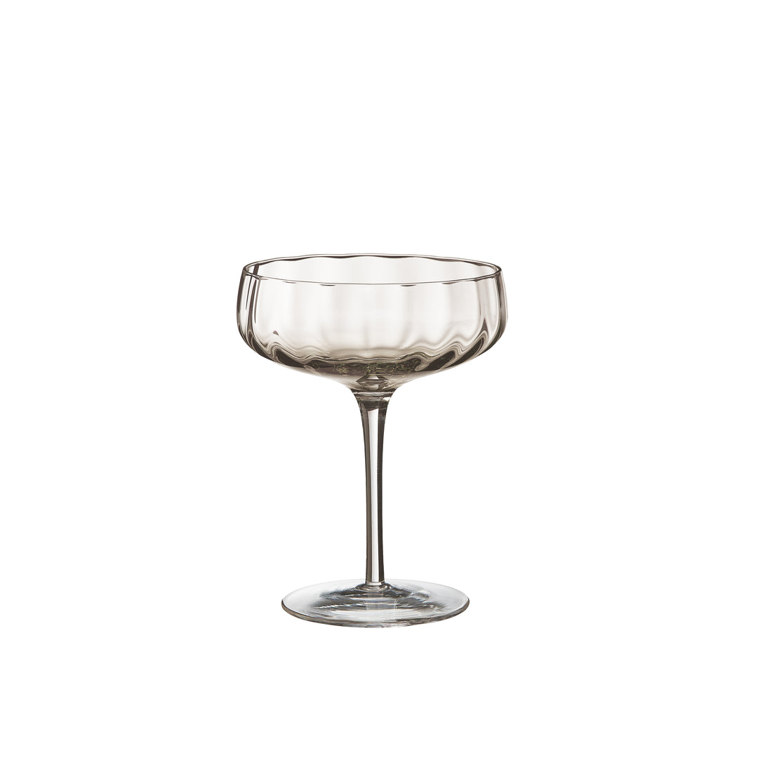 Produktbillede af Aida SØHOLM Sonja champagne/cocktail glas 30 cl sand i premium kvalitet