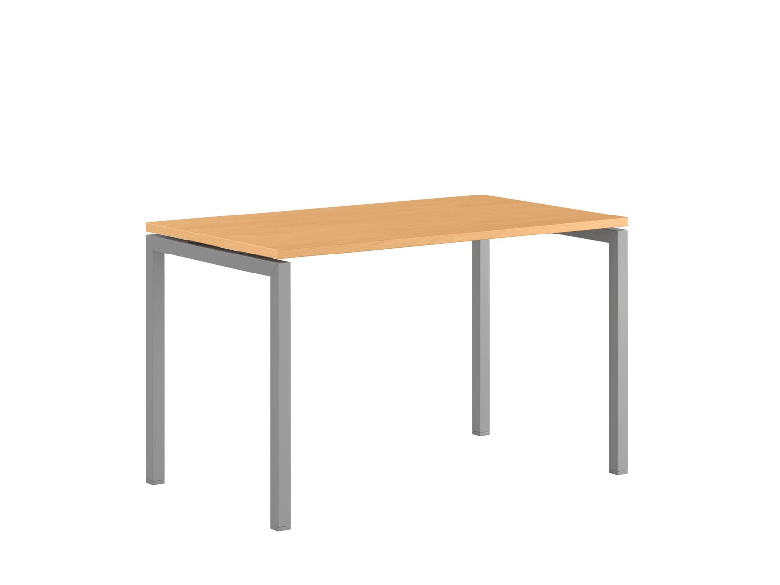 Produktbillede af Luna U Bord 120x70cm Bøg-grå på tilbud