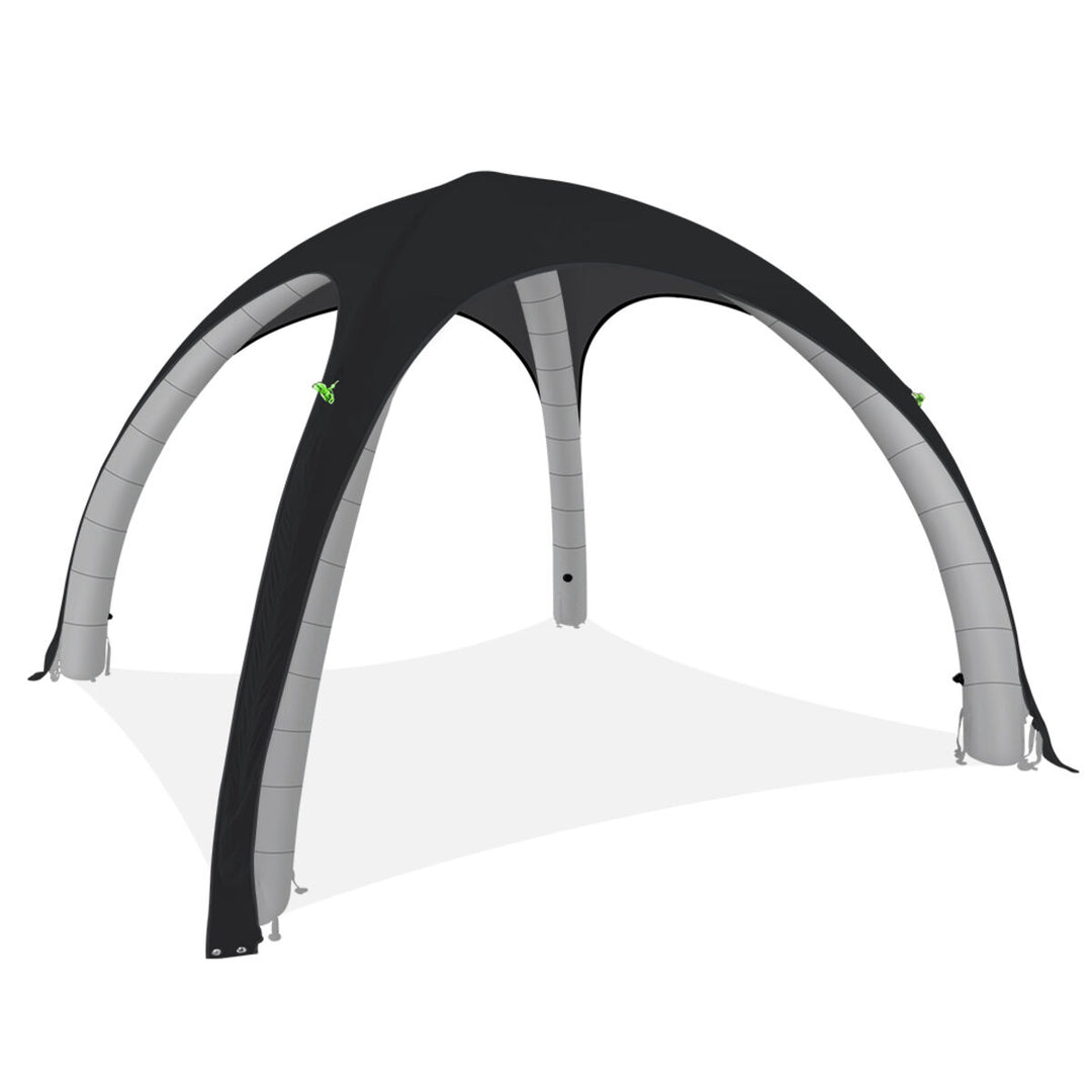 Produktbillede af Komplet Air Cover 5x5m Sort på tilbud