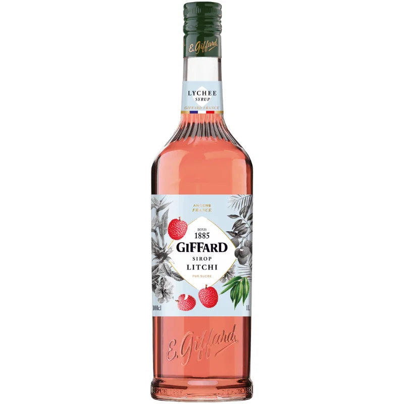 Giffard Syrup Lychee / Kærlighedsfrugt 1 Ltr